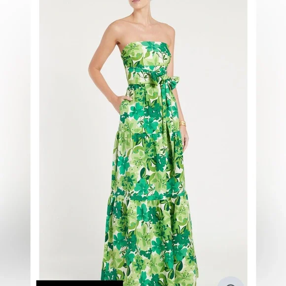 slim fit dress slacks REBECCA VALLANCE Dionne Midi Dress (Golf Green) main image 0